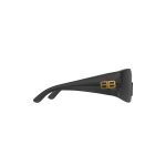 Hourglass Mask Sunglasses in Black - Image 4